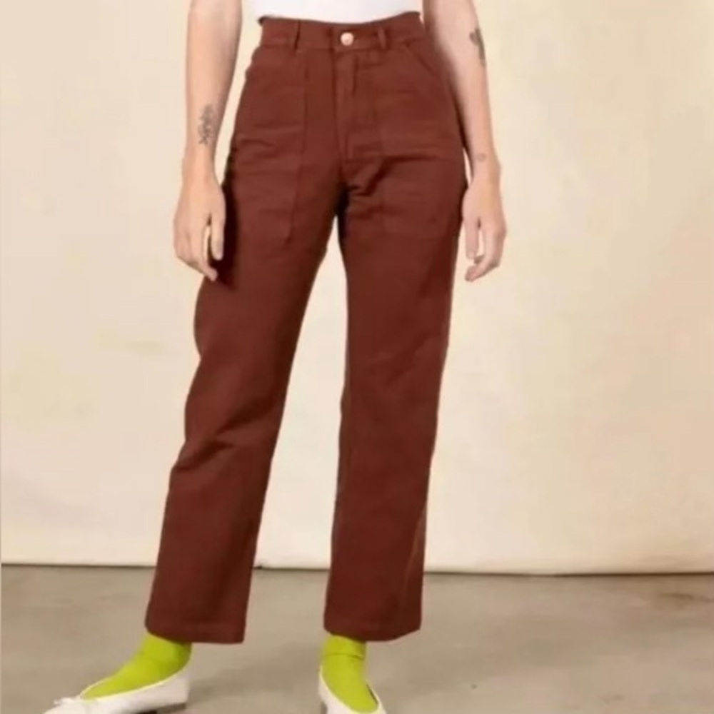Big Bud Press Work Pants in Fudgesicle Brown